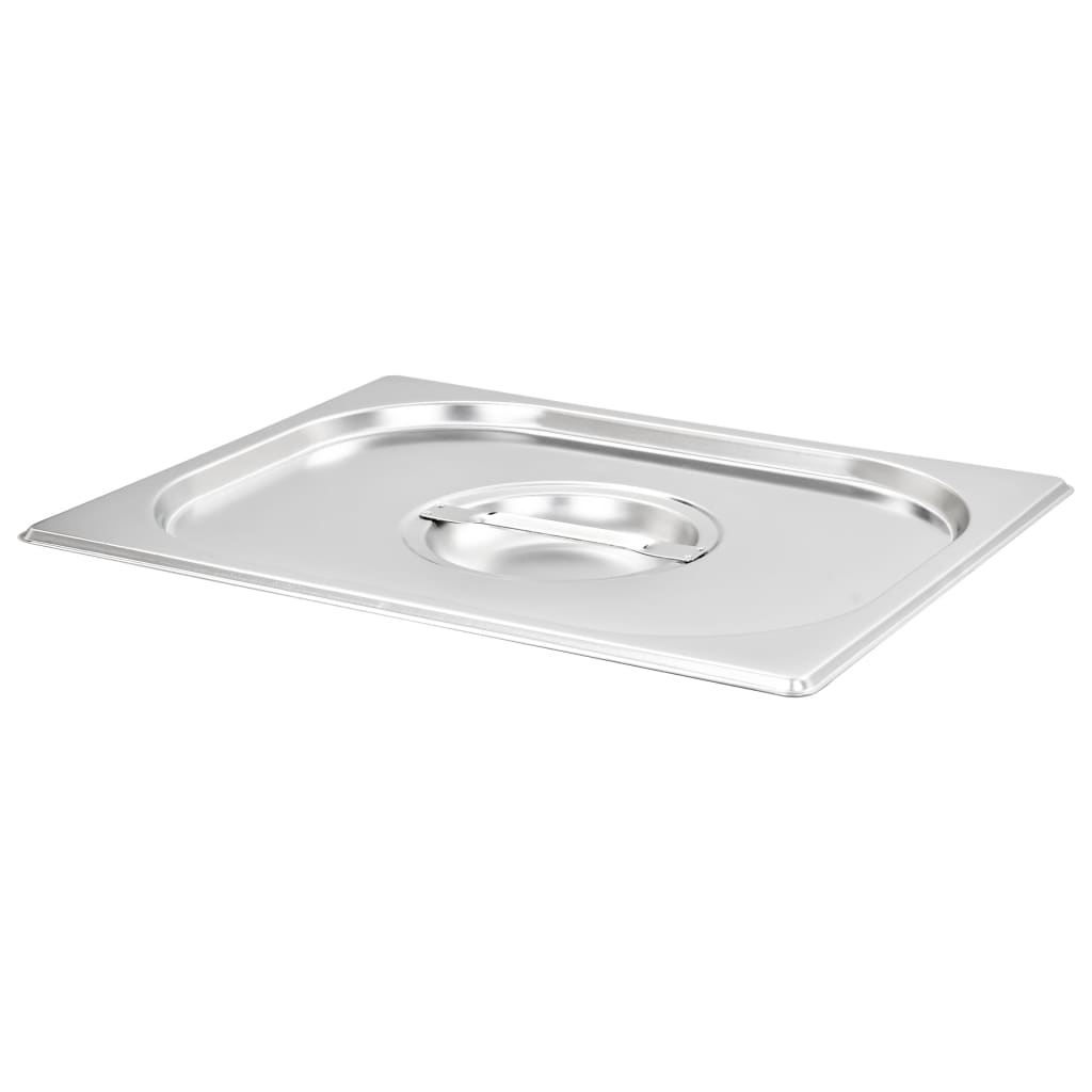 Coperchi per Teglie GN 1/2 2 pz in Acciaio Inox