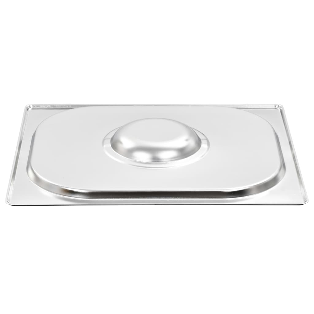 Coperchi per Teglie GN 1/2 2 pz in Acciaio Inox