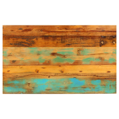Tavolino da Salotto 100x60x35 cm Legno Massello di Recupero