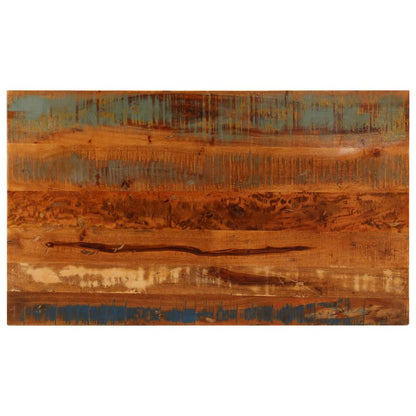 Tavolino da CaffÃ¨ con Mensola 100x60x35 cm Massello di Recupero