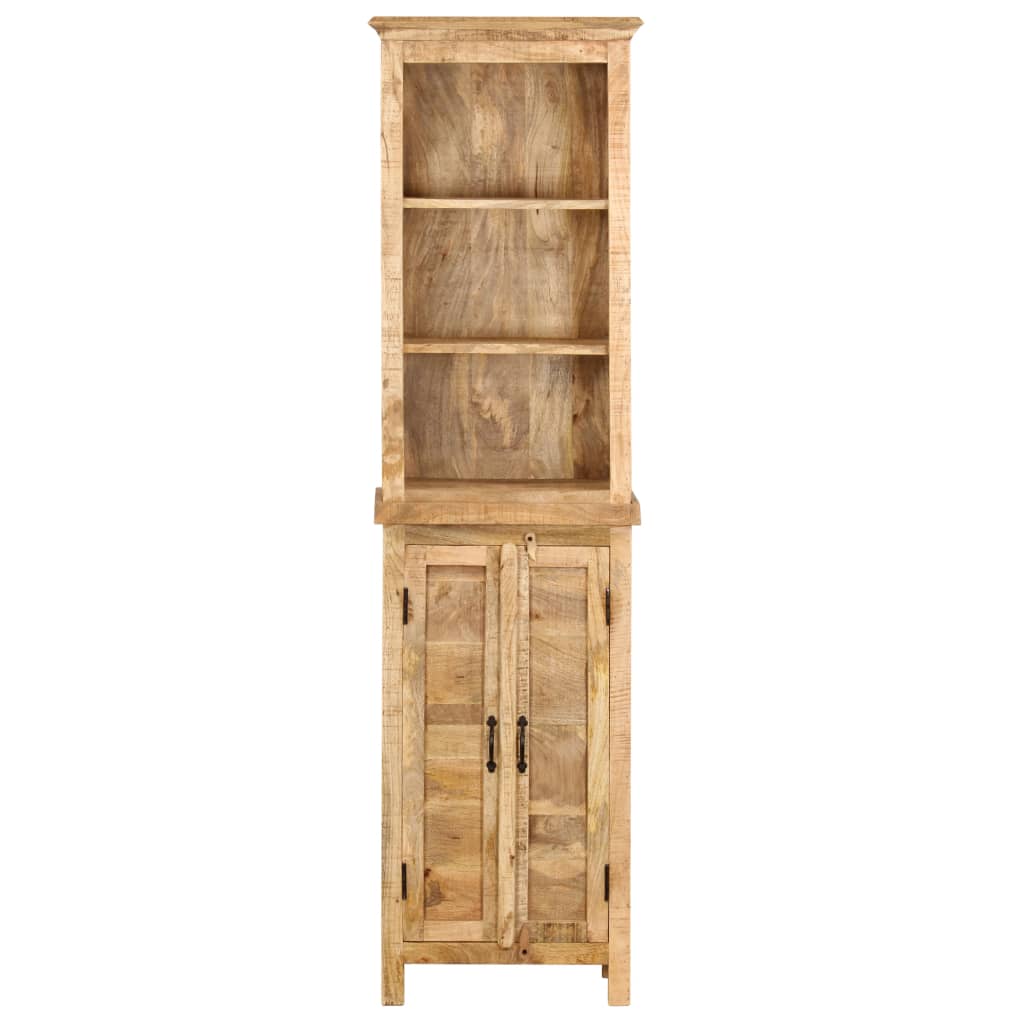 Libreria 50x30x180 cm in Legno Massello di Mango