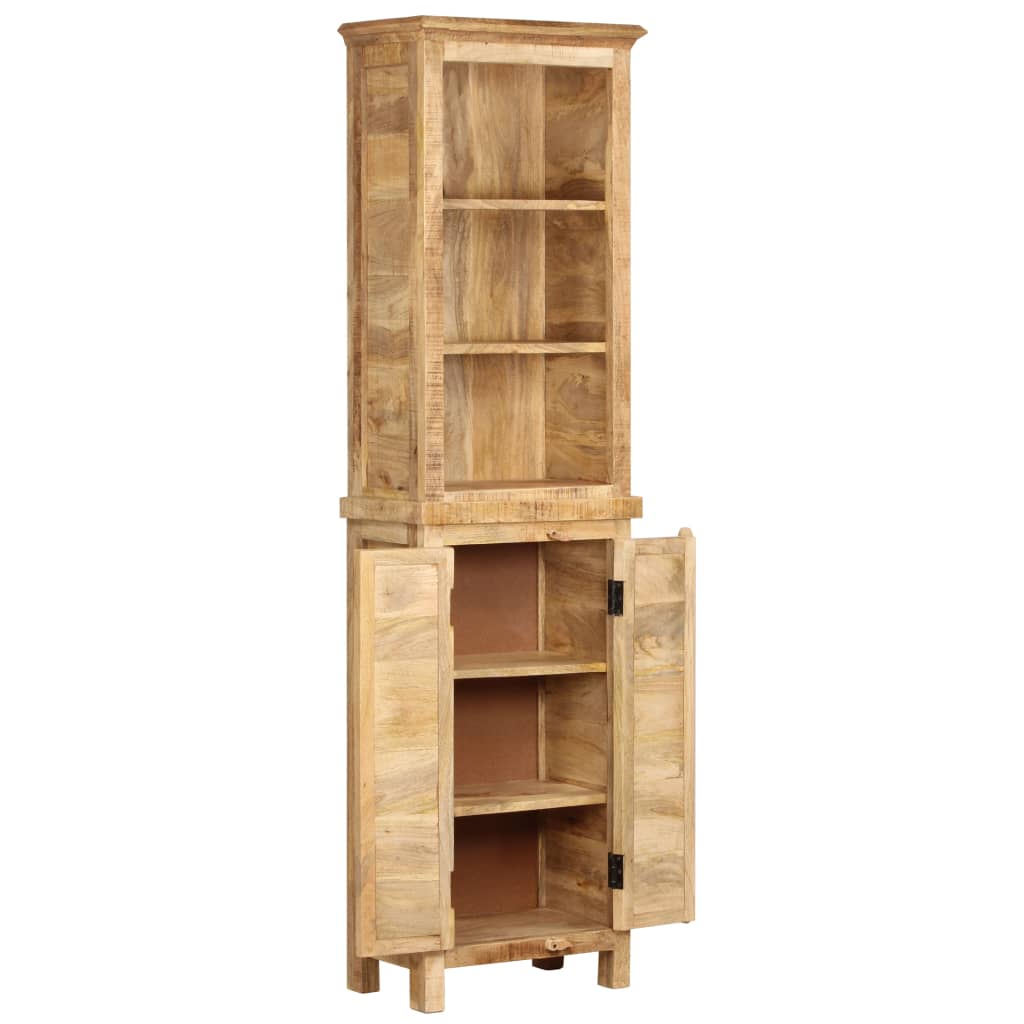 Libreria 50x30x180 cm in Legno Massello di Mango
