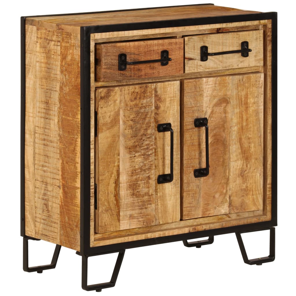 Credenza 65x30x70 cm in Legno Massello di Mango