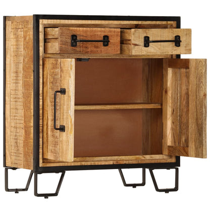 Credenza 65x30x70 cm in Legno Massello di Mango