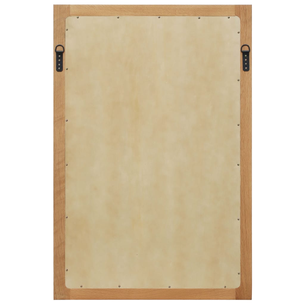 Specchio 60x90 cm in Legno Massello di Rovere