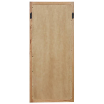 Specchio 50x140 cm in Legno Massello di Rovere