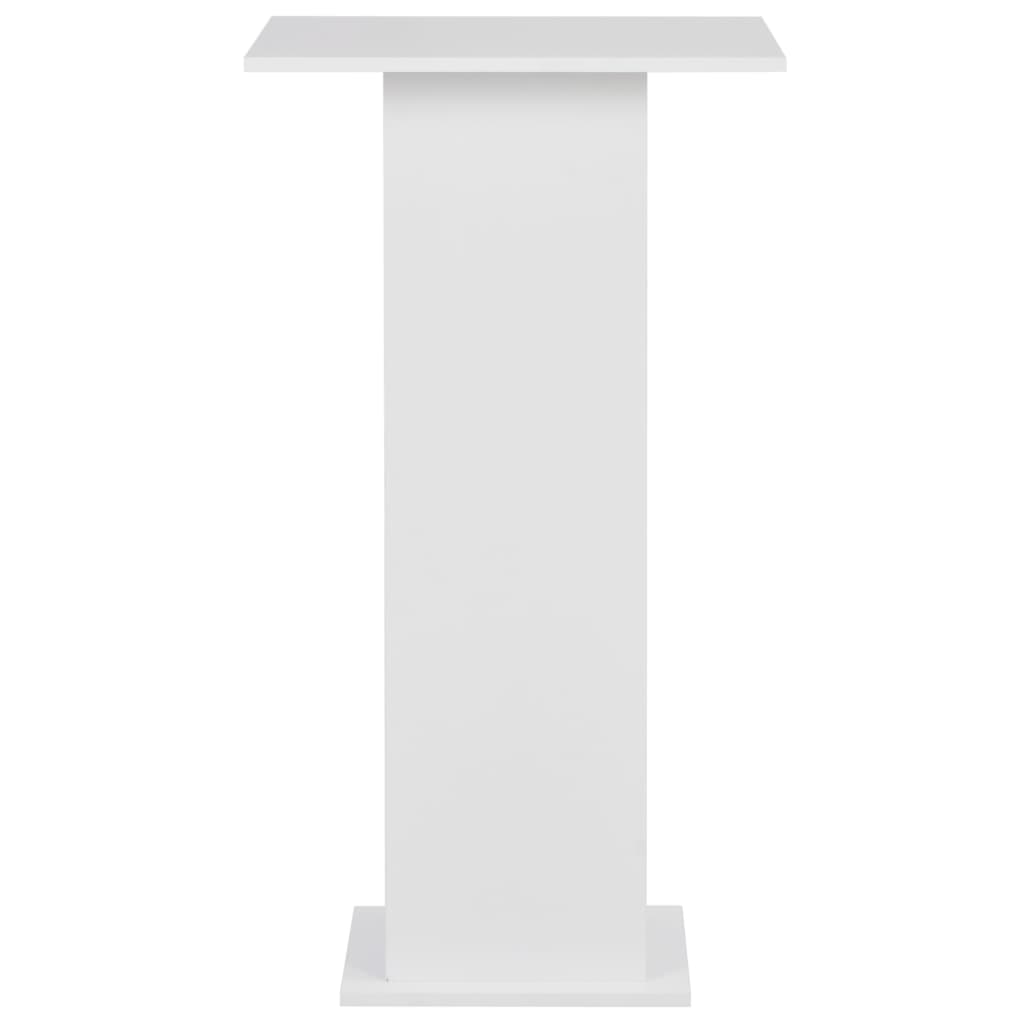 Tavolo da Bar Bianco 60x60x110 cm