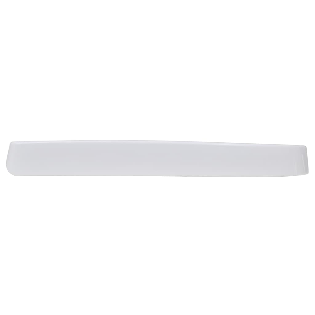 Copriwater a Chiusura Rallentata 2 pz Plastica Bianco
