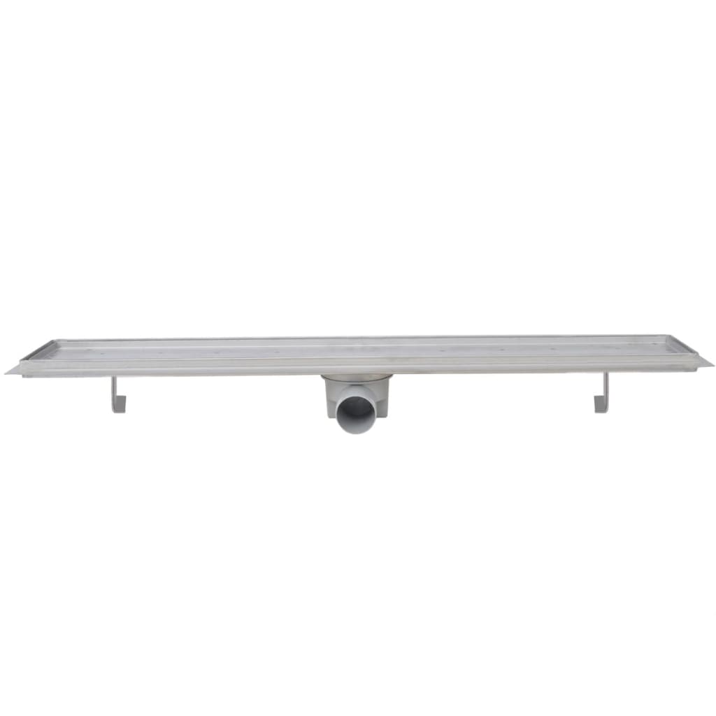 Scarico Doccia Lineare 2 pz 830x140 mm Acciaio Inossidabile
