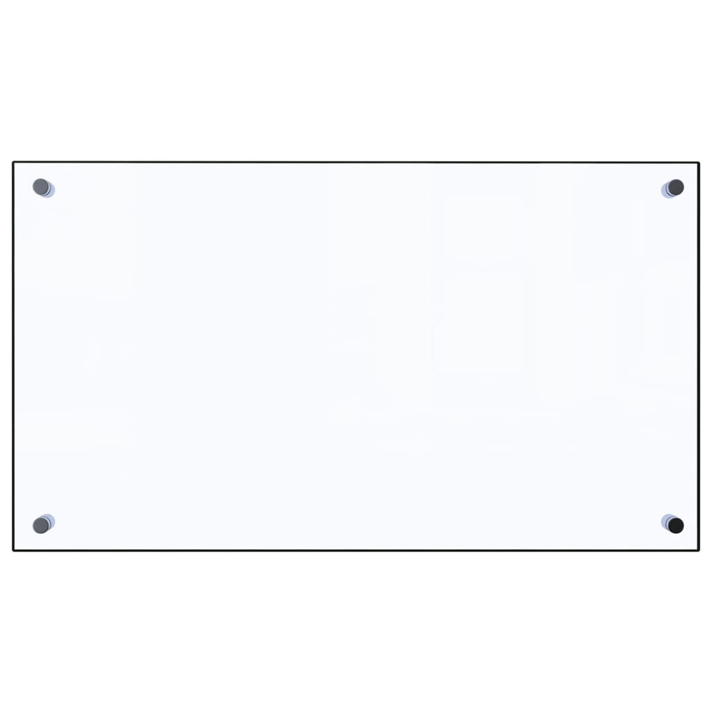 Paraschizzi per Cucina Trasparente 70x40 cm in Vetro Temperato