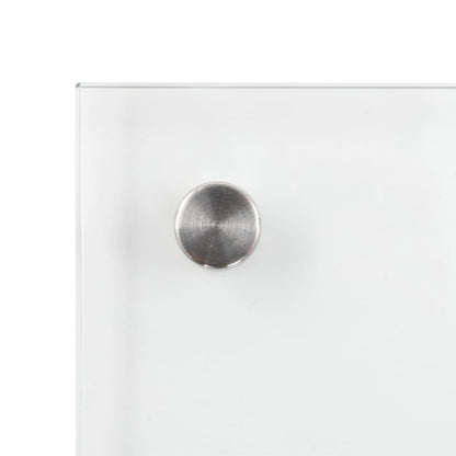 Paraschizzi per Cucina Trasparente 80x40 cm in Vetro Temperato