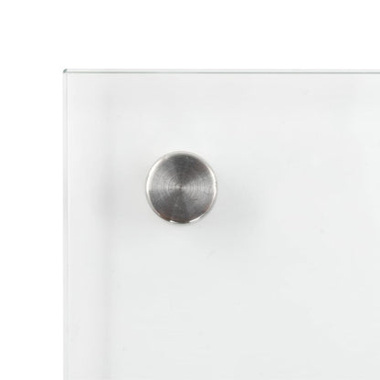 Paraschizzi per Cucina Trasparente 90x40 cm in Vetro Temperato