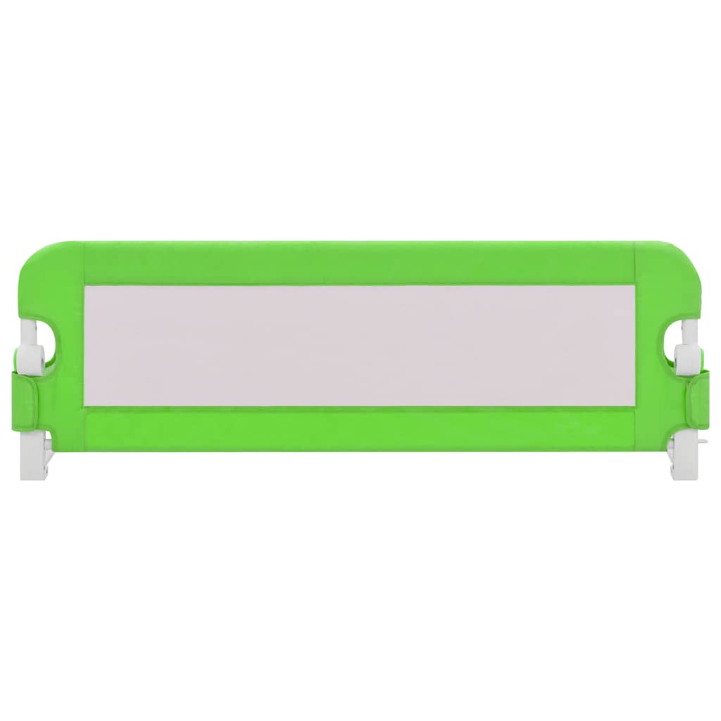 Sponde Letto di Sicurezza Bambini Verde 120x42cm Poliestere