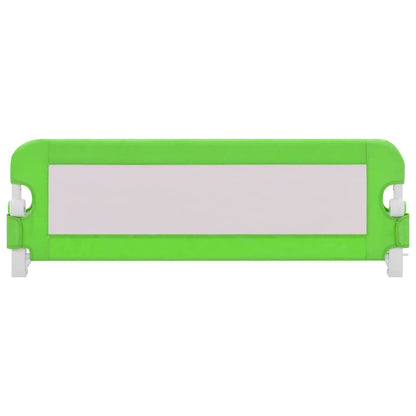 Sponde Letto di Sicurezza Bambini Verde 120x42cm Poliestere