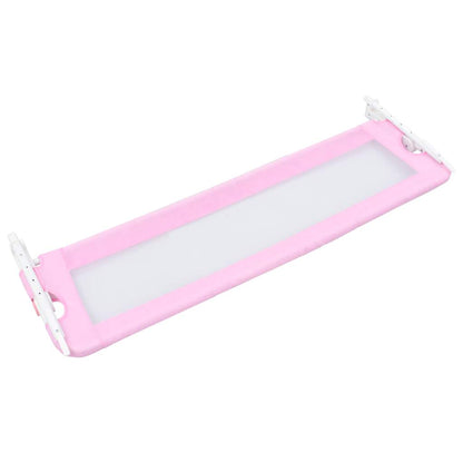Sponde Letto di Sicurezza Bambini Rosa 120x42cm in Poliestere