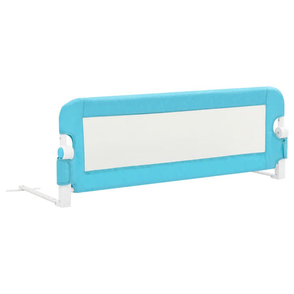 Sponde Letto di Sicurezza per Bambini Blu 120x42cm Poliestere