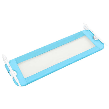 Sponde Letto di Sicurezza per Bambini Blu 120x42cm Poliestere