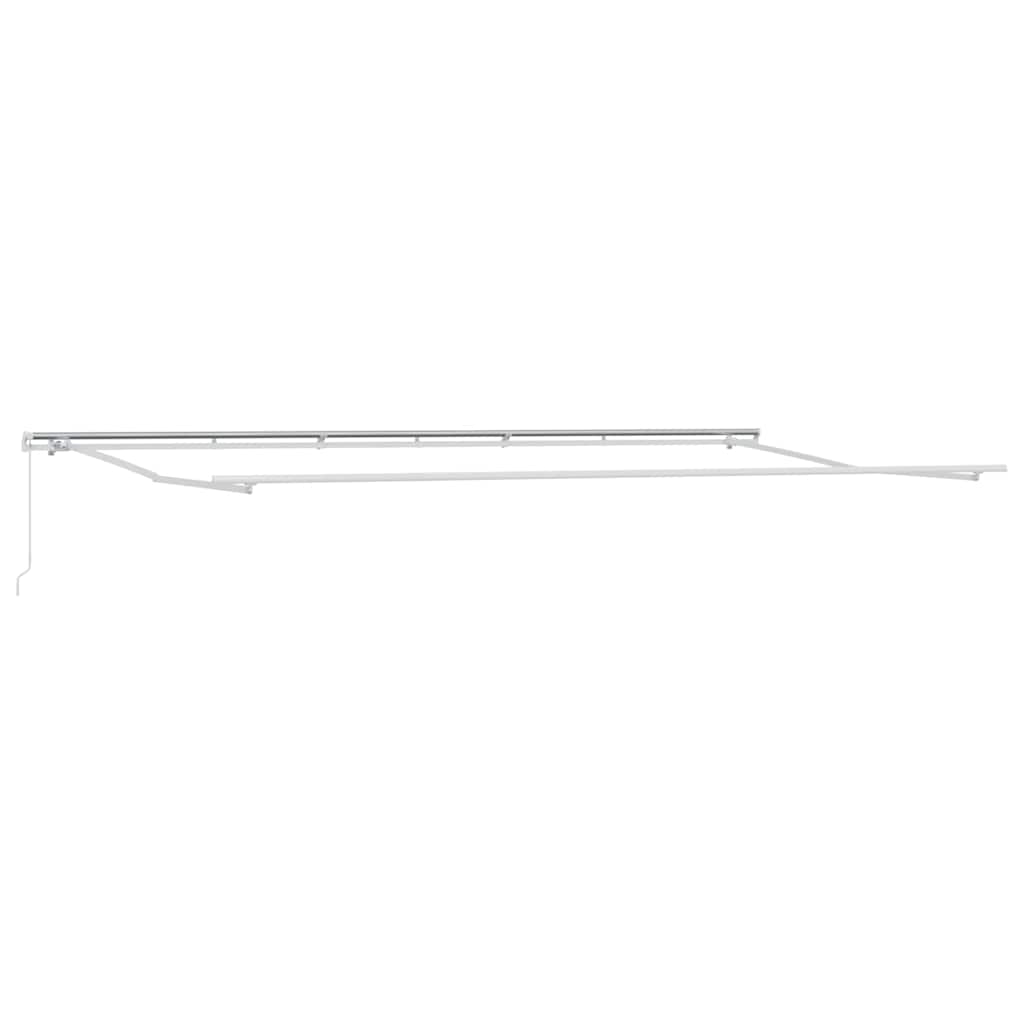 Struttura della tenda Bianco 600 × 300 cm Alluminio