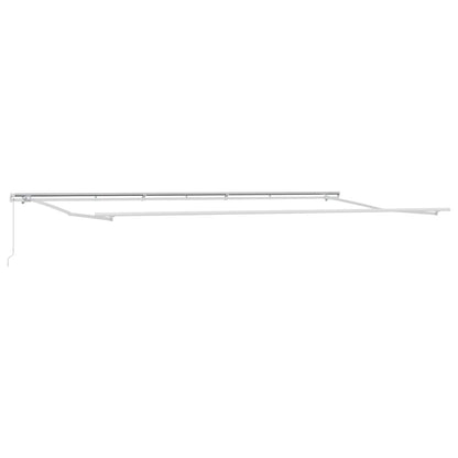 Struttura della tenda Bianco 600 × 300 cm Alluminio