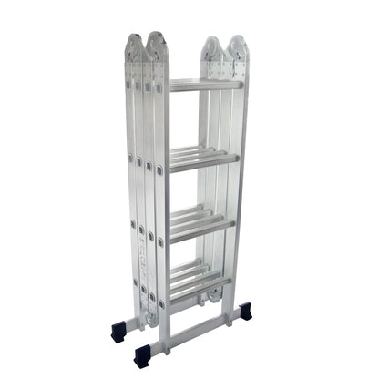 Scala a pioli in alluminio 8 gradini 150 kg
