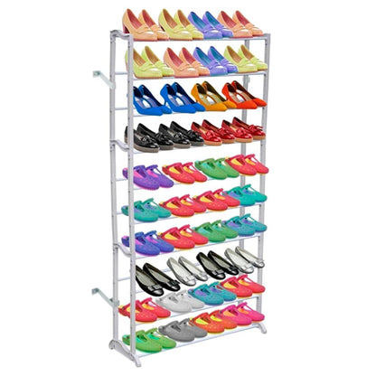 Scarpiera Portascarpe con 10 Scaffali