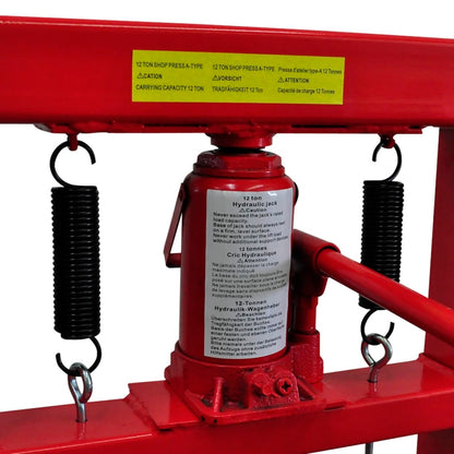 Pressa Idraulica Manuale da Terra 12 Tonnellate