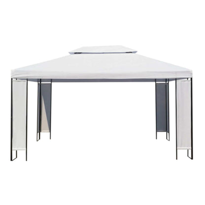 Baldacchini Bianco 3 x 4 x 2.73 m Tessuto
