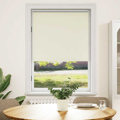 Tenda a Rullo Oscurante 80 x 175 cm Bianco Avorio