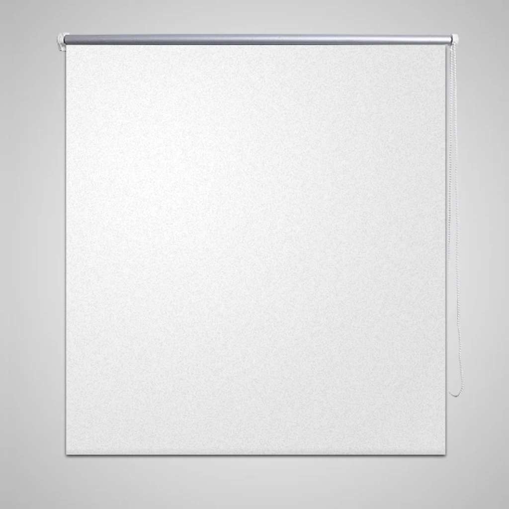Tenda a rullo oscurante buio totale 100 x 175 cm bianca