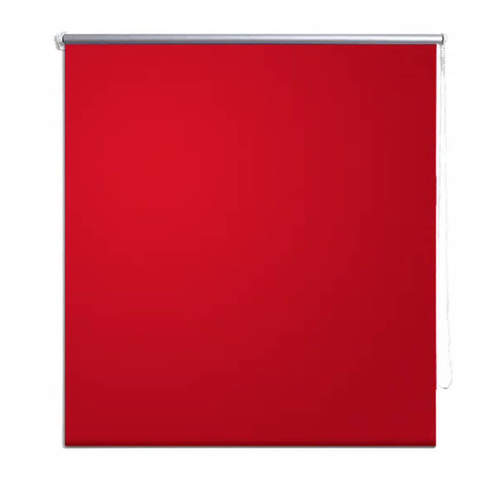 Tenda a Rullo Oscurante 100 x 175 cm Rosso