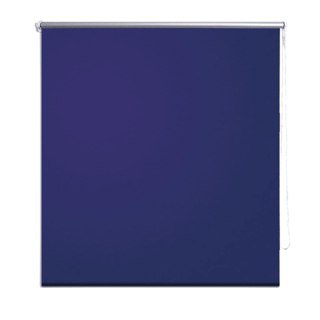 Tenda a Rullo Oscurante 100 x 175 cm Blu Marino