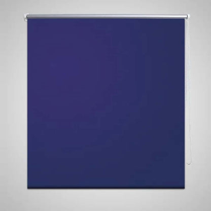 Tenda a Rullo Oscurante 120 x 175 cm Blu Marino