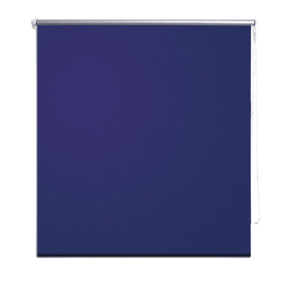 Tenda a Rullo Oscurante 160 x 175 cm Blu Marino