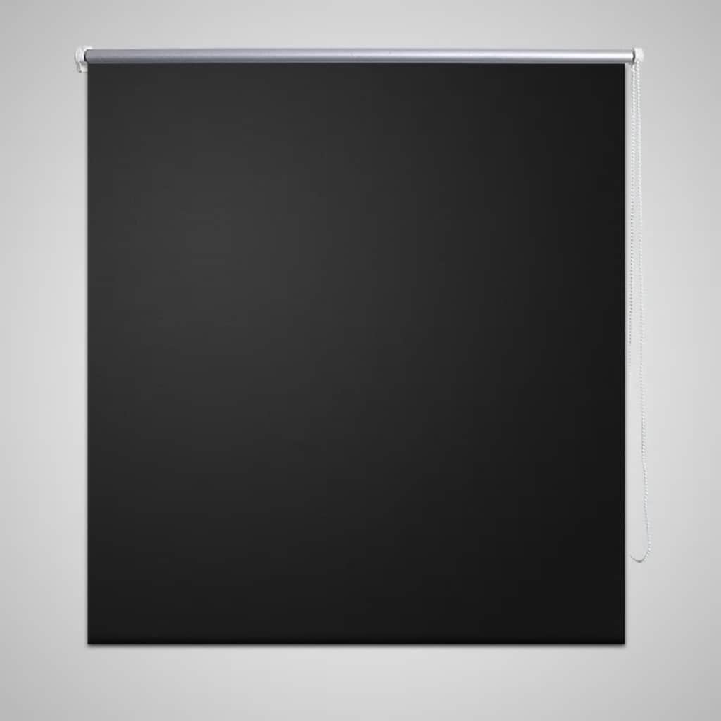 Tenda a Rullo Oscurante 160 x 175 cm Nera