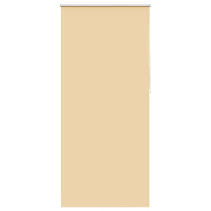 Tenda a rullo oscurante 84,4x230 cm Tessuto Larghezza 80 cm beige