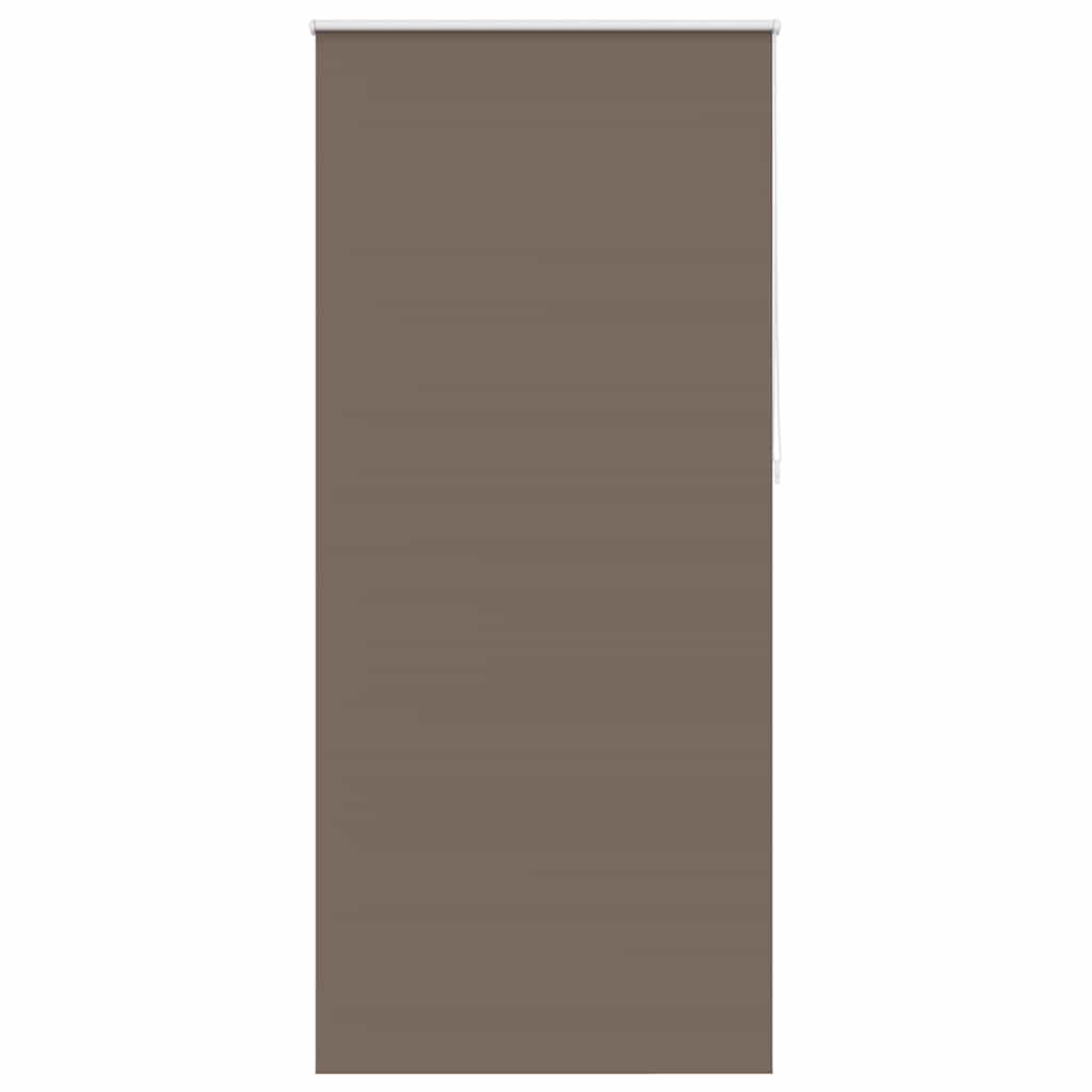 Tenda a rullo oscurante 84,4x230 cm Tessuto Larghezza 80 cm caffÃ¨