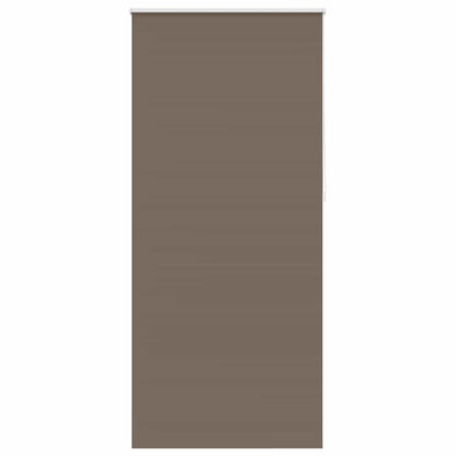 Tenda a rullo oscurante 84,4x230 cm Tessuto Larghezza 80 cm caffÃ¨