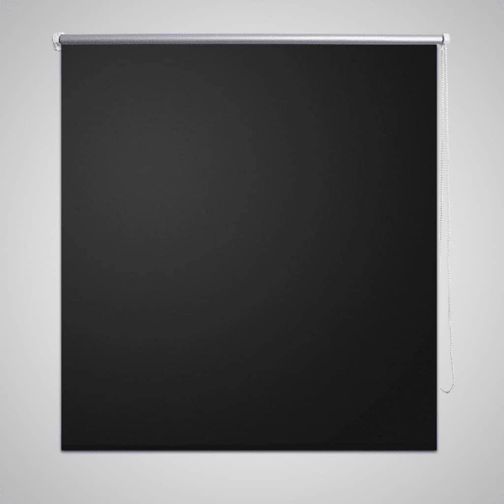 Tenda a rullo oscurante buio totale 100 x 230 cm nera