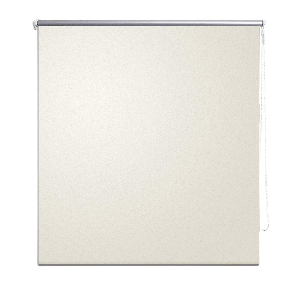 Tenda a Rullo Oscurante 120 x 230 cm Bianco Avorio