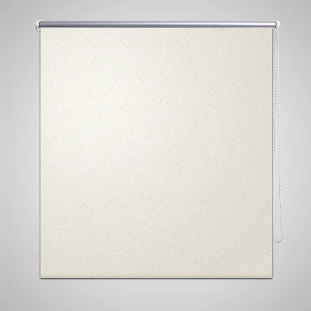 Tenda a Rullo Oscurante 120 x 230 cm Bianco Avorio
