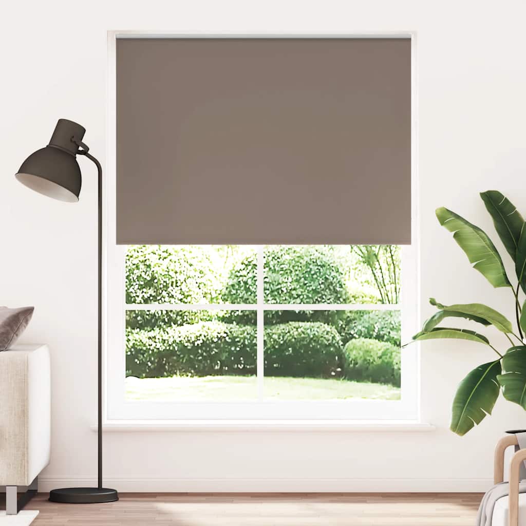 Tenda a rullo oscurante 144,4x230 cm Tessuto Larghezza 140 cm caffÃ¨