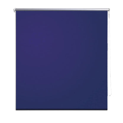 Tenda a Rullo Oscurante 140 x 230 cm Blu Marino