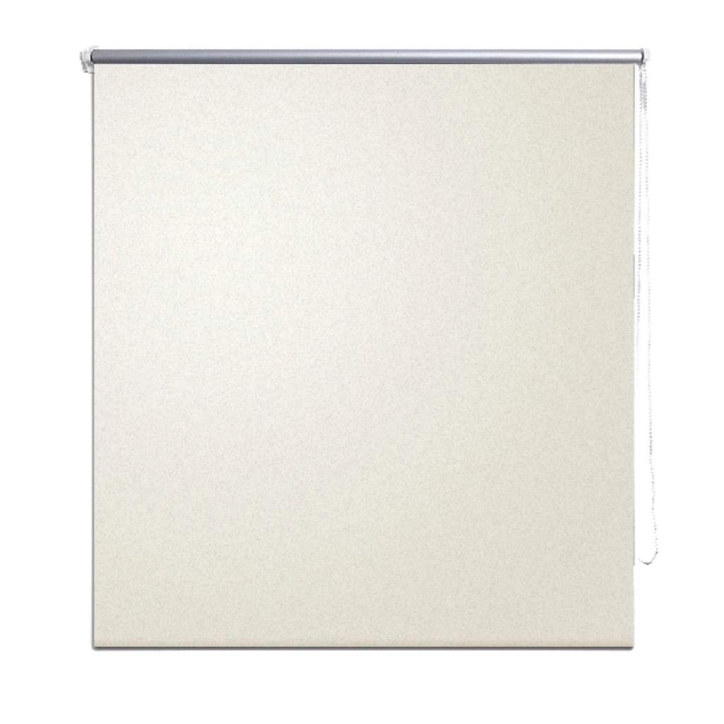 Tenda a Rullo Oscurante 160 x 230 cm Bianco Avorio