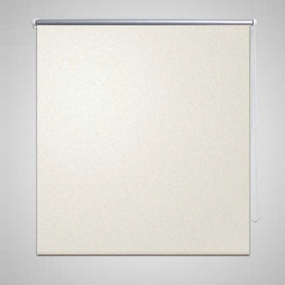 Tenda a Rullo Oscurante 160 x 230 cm Bianco Avorio