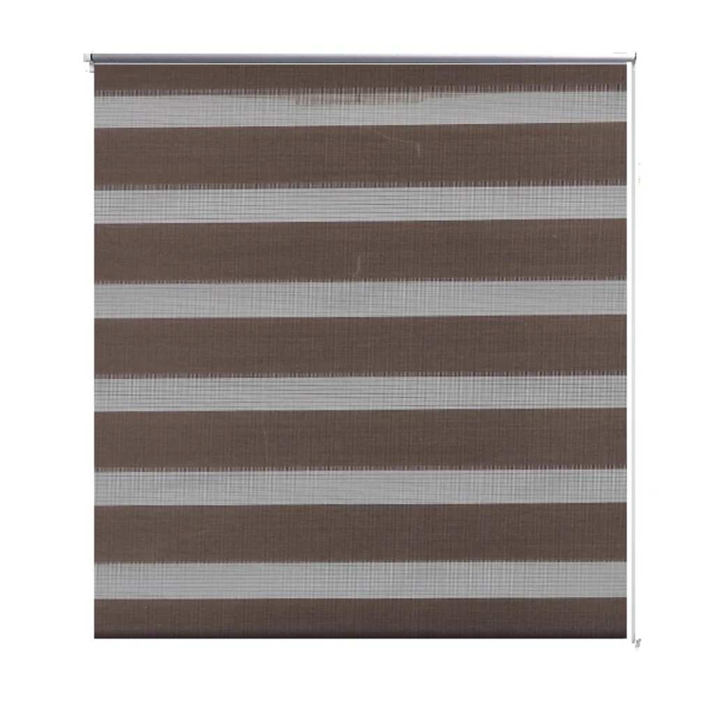 Tenda a rullo oscurante zebra 70x120 caffÃ©