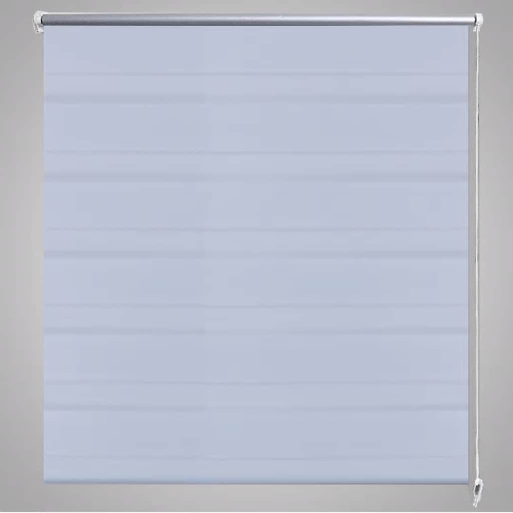 Tenda a rullo oscurante zebra 120x175 cm bianca