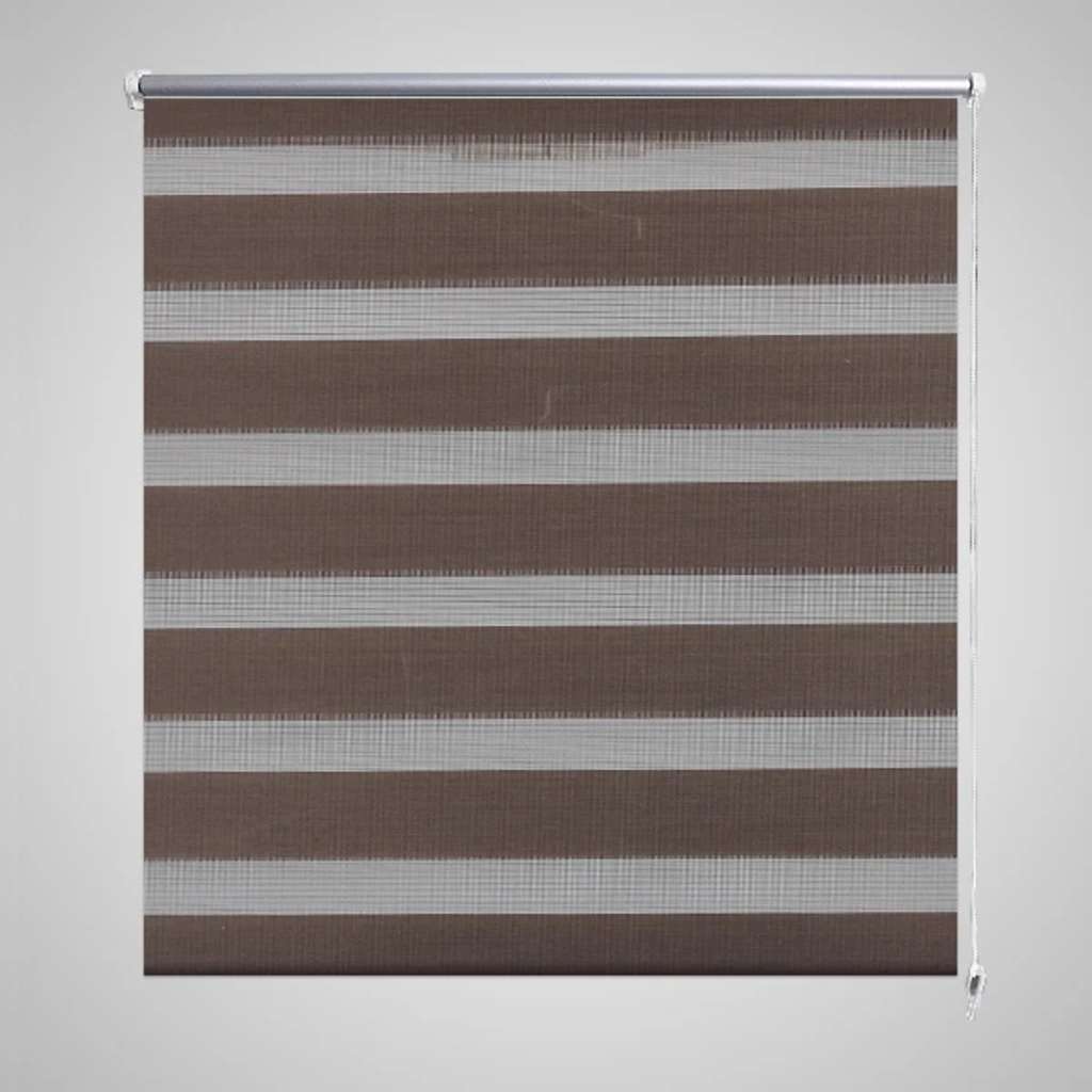 Tenda a rullo oscurante zebra 120x175 cm caffÃƒÂ©