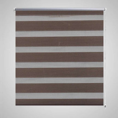 Tenda a rullo oscurante zebra 120x175 cm caffÃƒÂ©