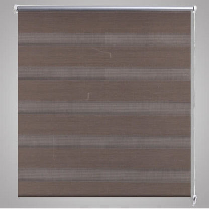 Tenda a rullo oscurante zebra 140x175cm caffÃƒÂ©