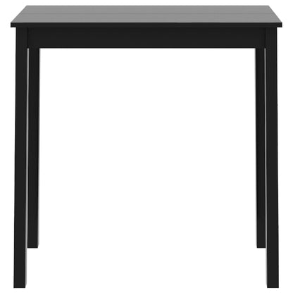 Tavolo da Bar in MDF Nero 115x55x107 cm